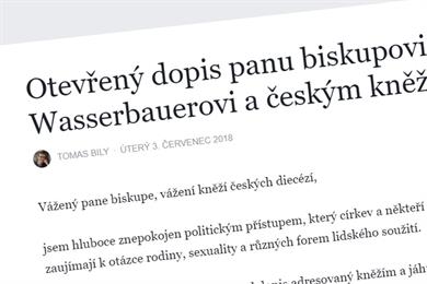 Otevřený dopis biskupu Wasserbauerovi